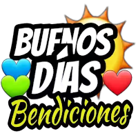 Stickers de Buenos días,