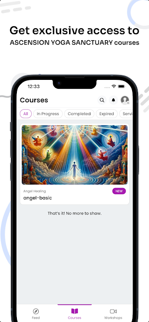 ASCENSION YOGA HOME Screenshot 0