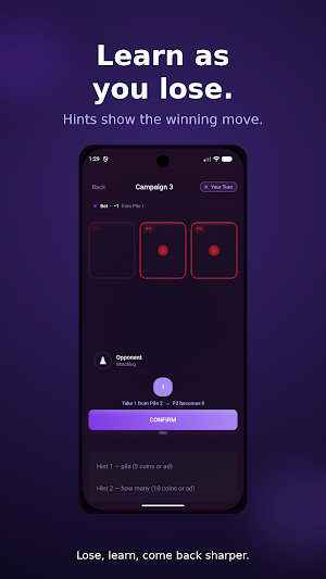 Nim: 2 Player Logic Puzzle Screenshot 3