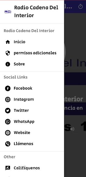 Radio Cadena del Interior Screenshot 2