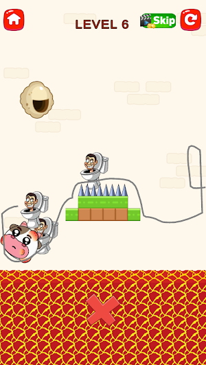 Toilet Attack: Draw Puzzle Screenshot 3