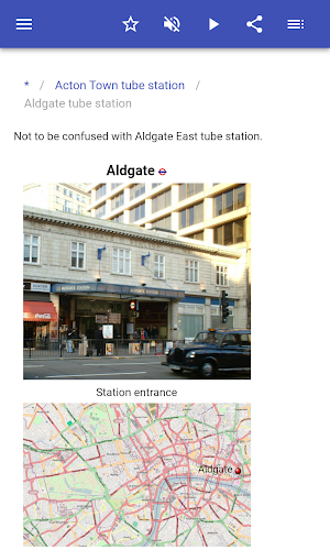 Underground stations in London Screenshot 2