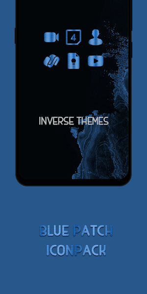 Blue Patch Icon Pack Screenshot 1