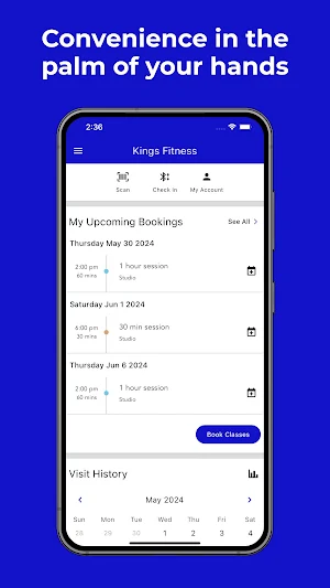 Kings Fitness Screenshot 1