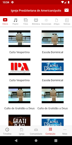 Igreja Presbiteriana de Americanópolis Screenshot 2