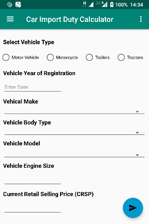 Kenya Car Import Duty Calculator Screenshot 0