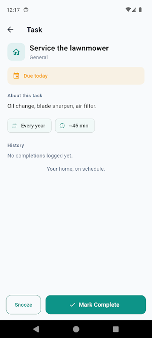 HomeKeep: Home Maintenance Screenshot 3