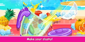 Wolfoo Makes Rainbow Slushy Screenshot 1