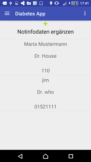 Diabetes App Screenshot 3