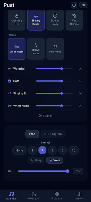 pust! — attention training Screenshot 0