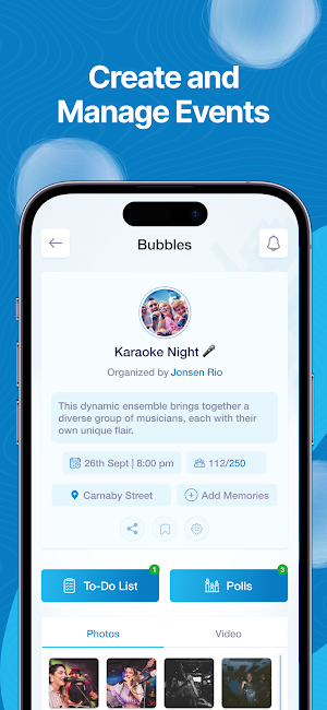 Bubbles Social Screenshot 0
