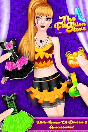 Monster Doll Fashion Salon Dress Up Game Screenshot 3