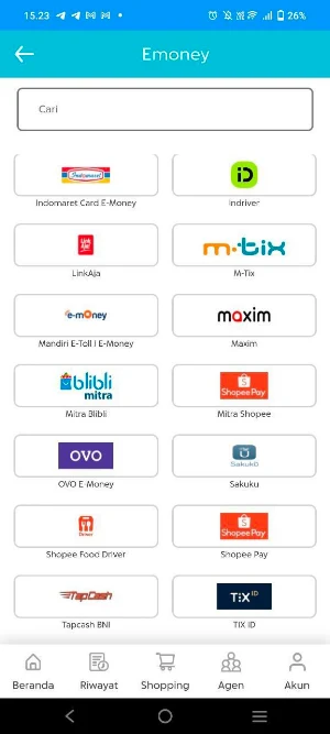 Agen Pulsa Murah: Cilvano Shop Screenshot 2