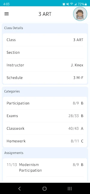 TeacherEase - Students Screenshot 3