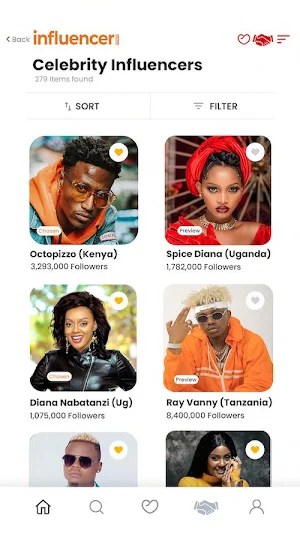 Influencer Africa Screenshot 2
