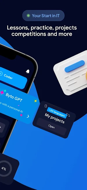Byto: Learn Coding/Programming Screenshot 1