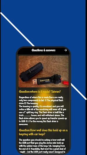 Corsair flash Survivor Guide Screenshot 1