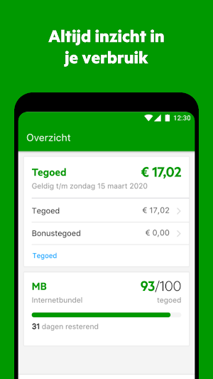 KPN Prepaid Screenshot 0