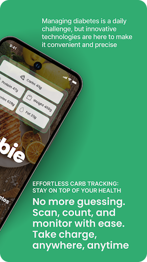 Carbie - AI carb tracker Screenshot 1