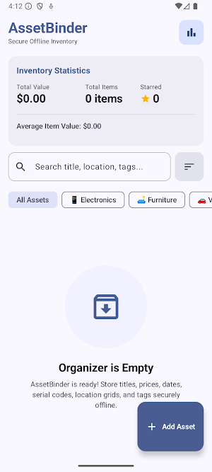 AssetBinder Screenshot 2