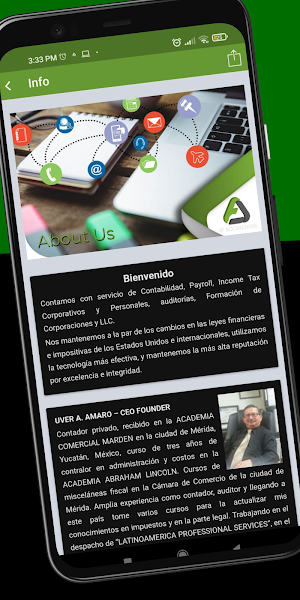 AF Bookkeepers Screenshot 1