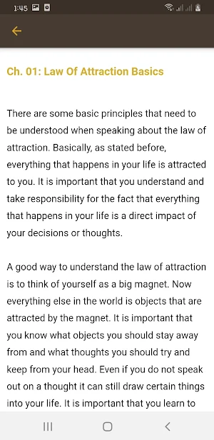 Mindset and Attraction Screenshot 2