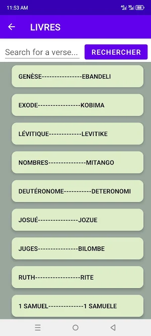 Lingala Offline Bible Screenshot 1