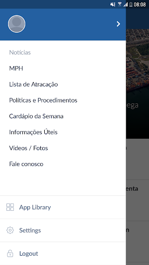 Santos Brasil - Viva Voz APP Screenshot 1