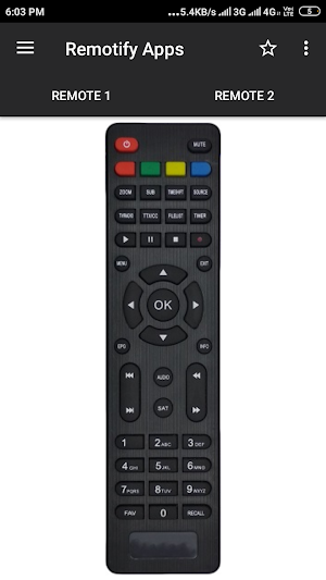 Mpeg-4 Remote Control Screenshot 1