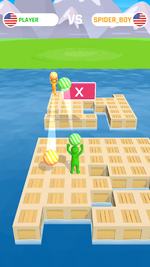 Smash Floor 3D - Physics 1 Vs 1 Action Game Screenshot 2