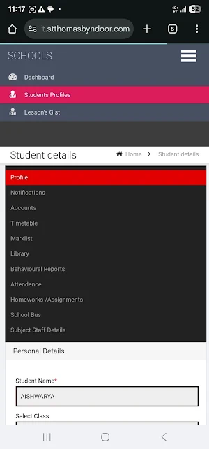 St.Thomas School Byndoor Screenshot 3
