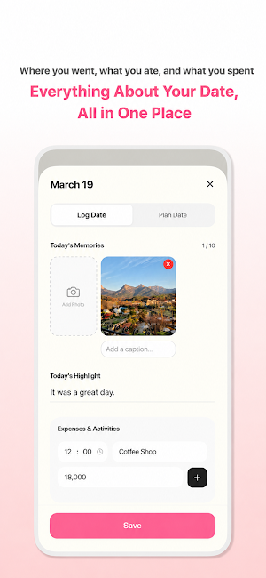 DearUs - couple diary Screenshot 1
