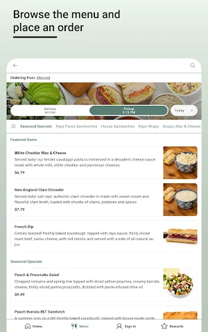 Cali Rays Sourdough Screenshot 1