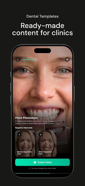 DentalReels: Smile Video Maker Screenshot 2