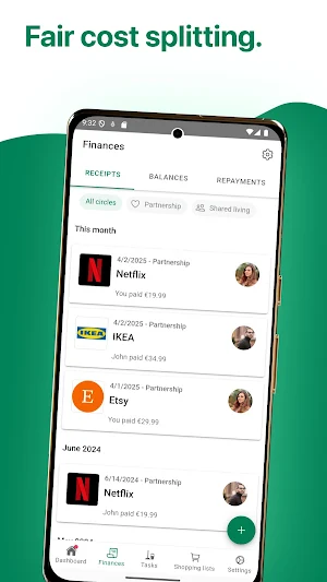 circles - Household Management Screenshot 1