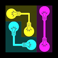 Connect Glow! Pair Color Game