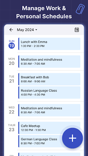 Calendar Launcher Screenshot 1