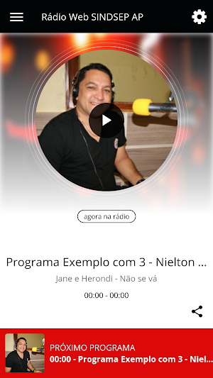 Rádio Web SINDSEP AP Screenshot 0
