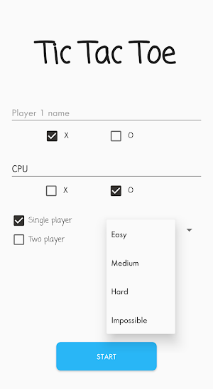 Tic Tac Toe Casual Game : 2 Player & CPU Mode Screenshot 2