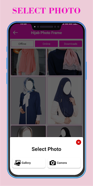 Women Hijab Suit Photo Editor Screenshot 3