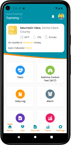 AsthmaGo Screenshot 2