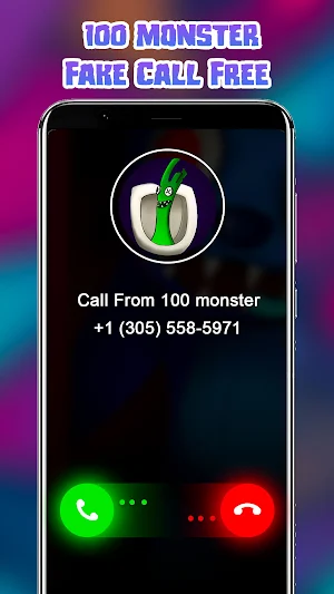 100 Monsters Call Prankmania Screenshot 1