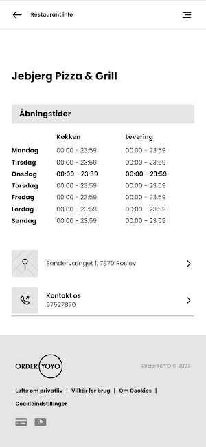 Jebjerg Pizza & Grill Screenshot 3