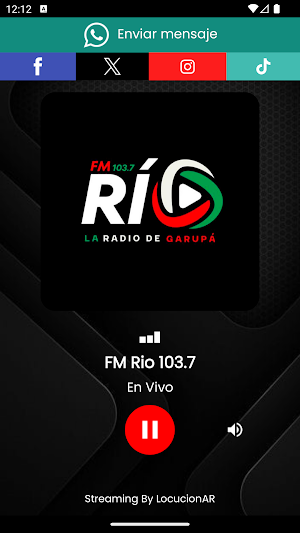 FM Rio 103.7 Screenshot 0