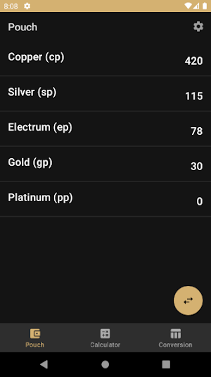 D&D Coin Pouch Screenshot 0