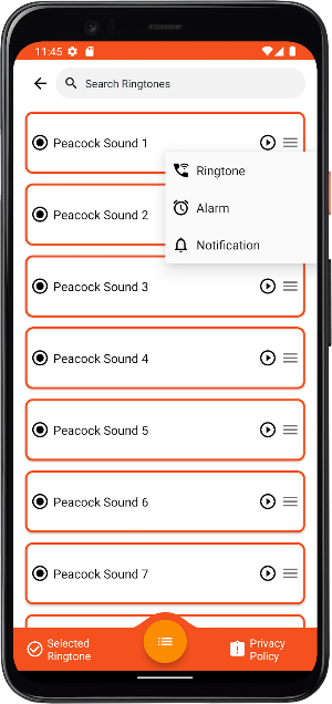 Peacock Sounds Screenshot 3