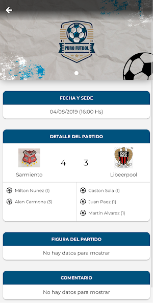 Liga Puro Fútbol Screenshot 3