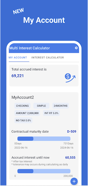 Multi Interest Calculator Screenshot 0