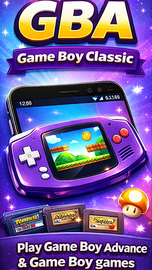 GBA Emulator: Classic Games Screenshot 1