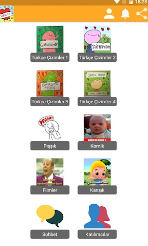 Türkçe Komik Çıkartma Paketleri Screenshot 0